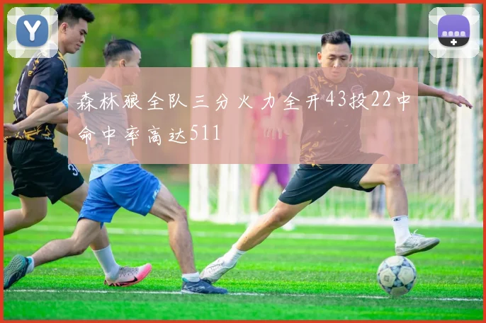 森林狼全队三分火力全开43投22中命中率高达511